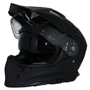 Motocross-Helm protectwear Crosshelm Endurohelm mit Sonnenblende