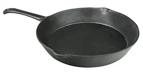 Gusseisenpfanne von CampAir, Bratpfanne, Schwarz, Ø 24 cm