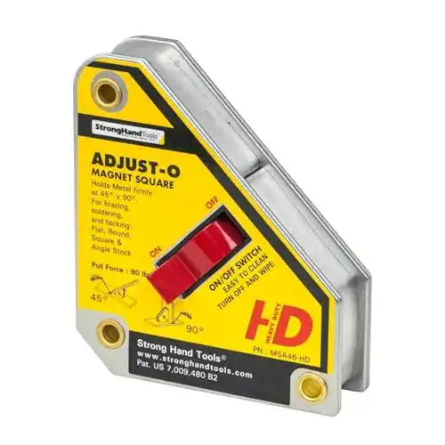 Schweißmagnet Strong Hand Tools für schwere Anwendungen mit einstellbarer Zugkraft