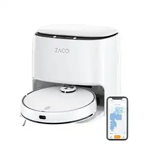 Zaco M1S Saug- und Wischroboter mit Waschstation und App