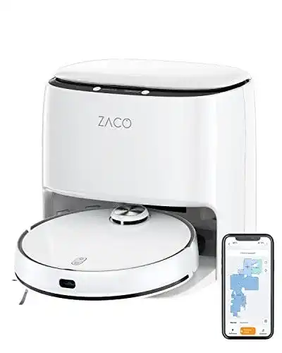 Zaco M1S Saug- und Wischroboter mit Waschstation und App