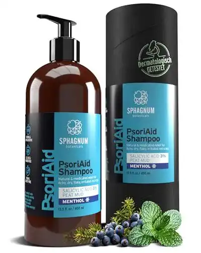 Shampoo für Schuppenflechte von Sphagnum Botanicals mit Salicylsäure