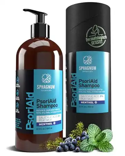 Shampoo für Schuppenflechte von Sphagnum Botanicals mit Salicylsäure