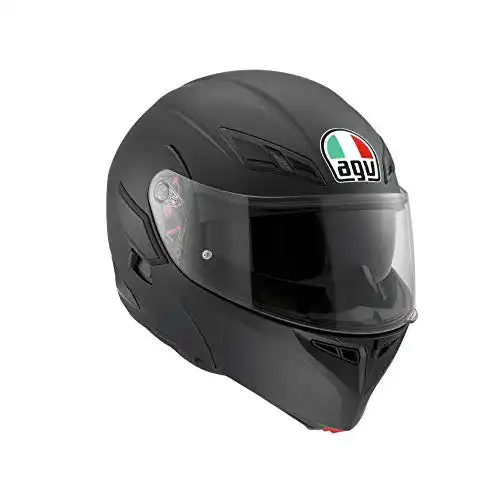 AGV Compact ST ECE 22-05 Solid Motorrad Klapphelm mit Sonnenblende