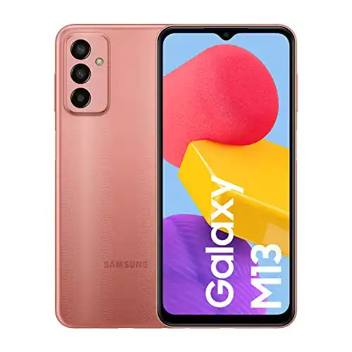 Samsung Galaxy M13 Smartphone mit großem Display und 128GB Speicher