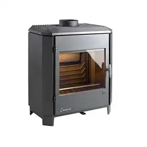Invicta Kaminofen Carolo schwarz 8 kW Heizfläche 40 bis 100 m²