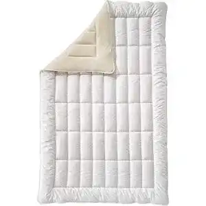 Schafschurwolle Bettdecke Billerbeck Bio Duo-Steppbett