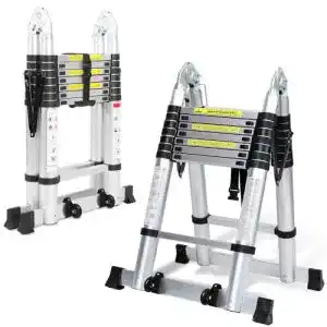Teleskopleiter 5m Tubiaz Aluminium mit 2.5m + 2.5m Ausziehfunktion