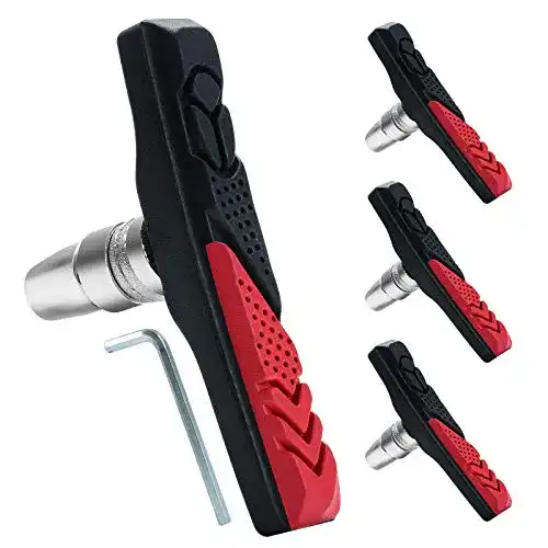 Bremsbeläge für V-Brake 72 mm von RUJOI, 2 Paar