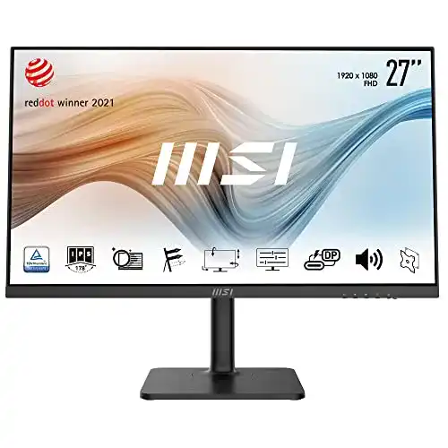 27 Zoll Monitor mit Lautsprecher MSI Modern MD271PDE