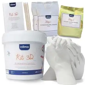 Handabdruck Set von Niimo für Familien DIY Set für Erwachsene und Kinder