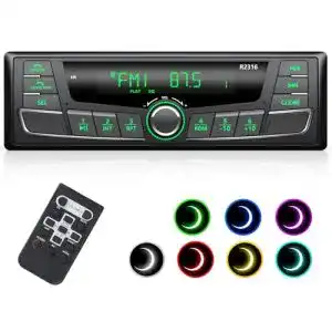 Autoradio Wistrue mit Fernbedienung, RDS, Bluetooth, FM/AM