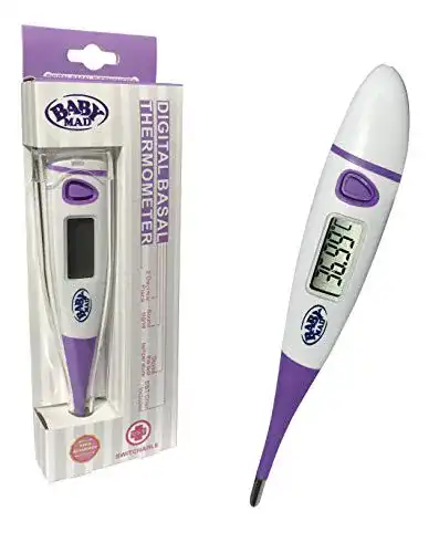 Basalthermometer von BabyMad für Eisprung mit C/F Umschaltfunktion