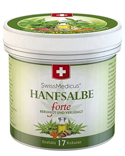 Hanfcreme SwissMedicus Hanfsalbe forte mit 30% Hanföl