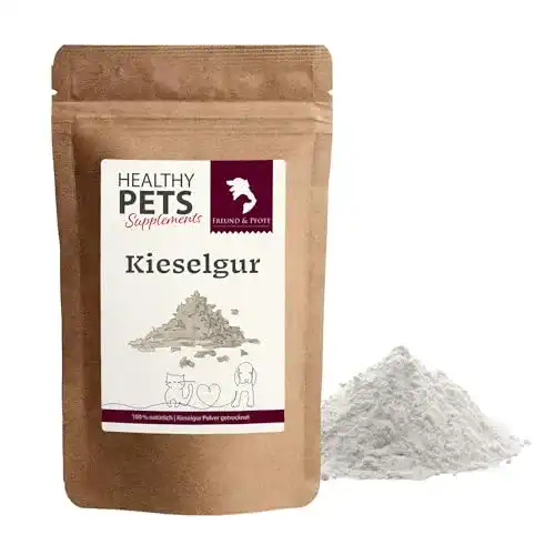 Kieselgur Freund & Pfote Healthy Pets Pulver für Hunde und Katzen