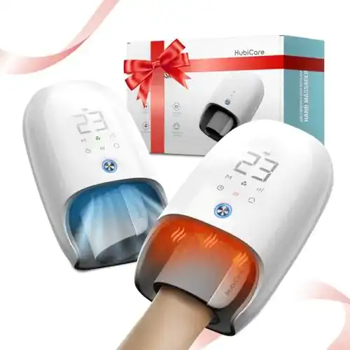 Handmassagegerät Hubdic HubiCare mit Wärme und Luftkompression