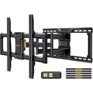 TV Wandhalterung für 65 Zoll Fernseher von Perlegear, vollbeweglich