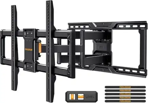 TV Wandhalterung für 65 Zoll Fernseher von Perlegear, vollbeweglich