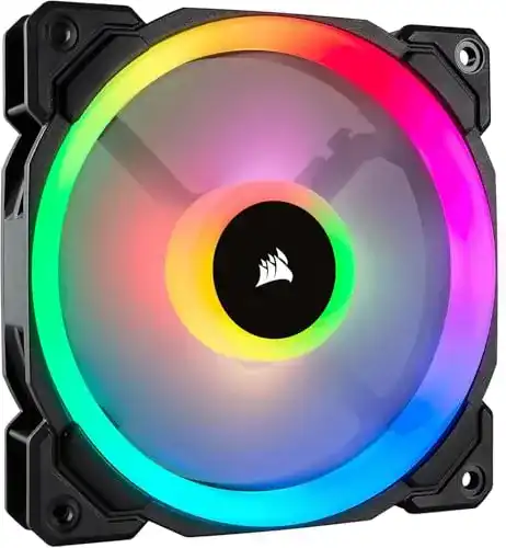 Corsair 120mm PWM RGB-Lüfter in Schwarz