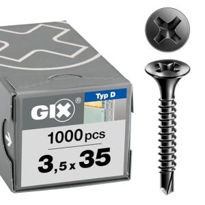 Schnellbauschrauben Spax GIX-D 3,5 x 35 mm, Vollgewinde, 1000 Stück