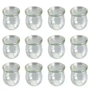 Dessertgläser Weck in Mini-Tulpenform 220 ml – 12 Stück