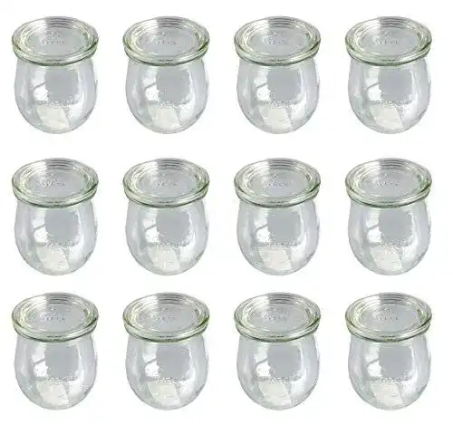 Dessertgläser Weck in Mini-Tulpenform 220 ml – 12 Stück
