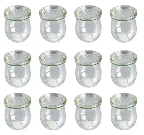 Dessertgläser Weck in Mini-Tulpenform 220 ml – 12 Stück