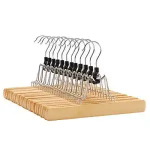 Hosenbügel von SONGMICS, 12 Stück aus Holz