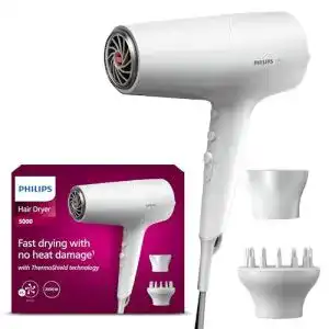 Philips Haartrockner 5000 Series mit ThermoShield Technologie