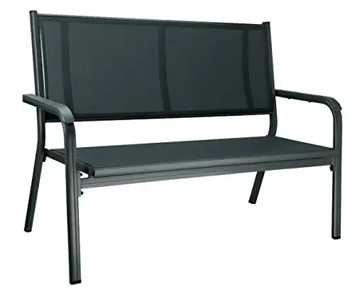 Gartenbank Kettler BasicPlus 2-Sitzerbank 138 cm aus Metall