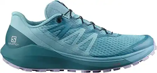 Laufschuhe Damen Salomon Sense Ride für Trailrunning