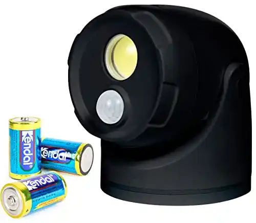 Bewegungsmelder mit Batterie für LED Spot Strahler von Northpoint
