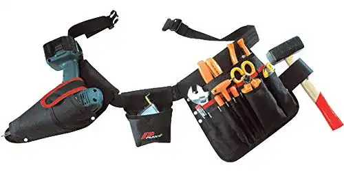 Werkzeuggürtel Todami Plano mit Accubohrertasche und Werkzeugtasche
