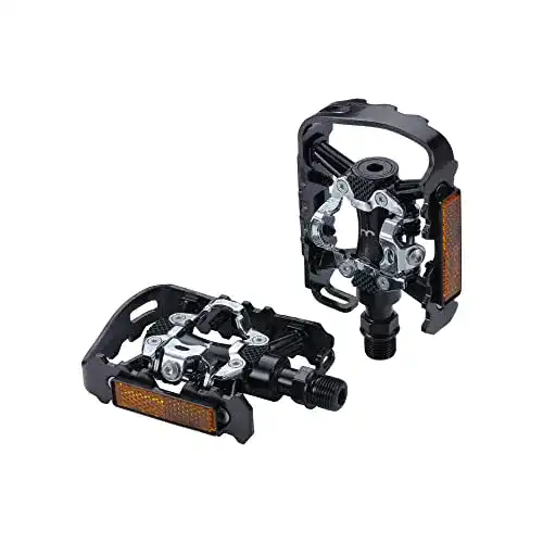 Kombipedal Bbb Cycling Dual Plattform Pedale mit Cleats SPD