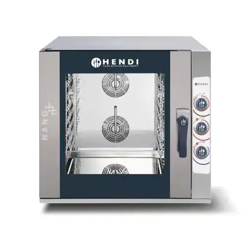 Kombidämpfer Hendi manuell mit Heißluft- und Dampfbackofen
