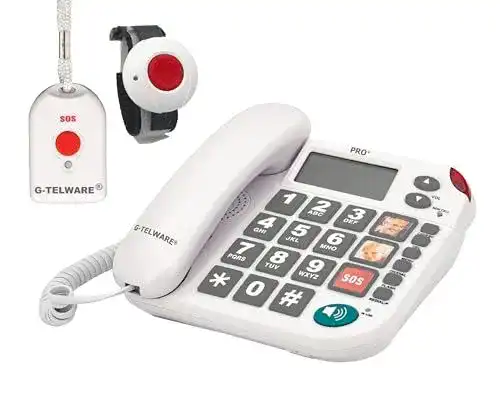 Seniorentelefon G-Telware Pro+ mit Silence SOS-Funktion