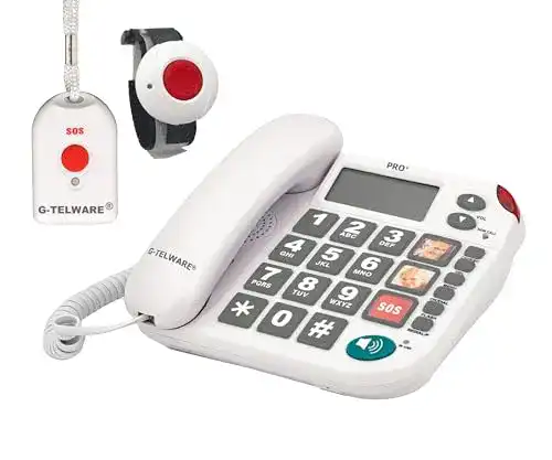 Seniorentelefon G-Telware Pro+ mit Silence SOS-Funktion