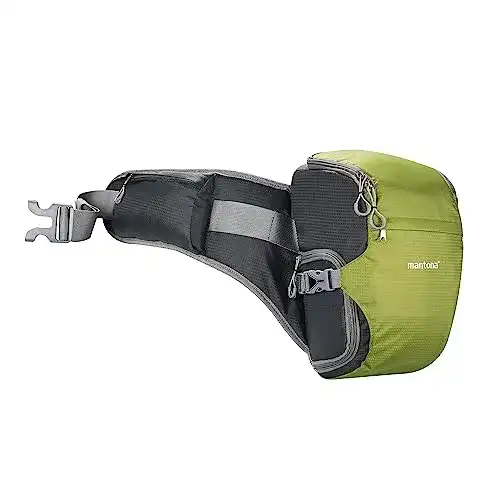 Fotorucksack Mantona elementsPro 10 in grün für Kameras