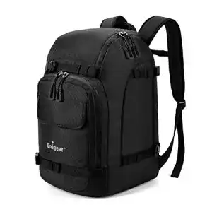 Skischuhtasche Unigear mit Helmfach und Rucksackgurten