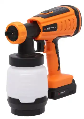 Akku-Farbspritzpistole Yard Force LP C06P mit 20V Akku und bürstenlosem Motor