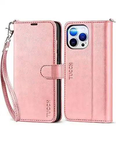 Tucch Flip Case für iPhone 13 Pro Max – Schutzhülle mit Standfunktion