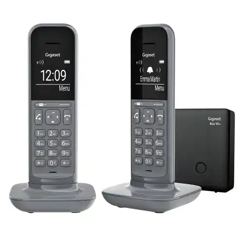 Gigaset CL390A Duo – Schnurlose Telefonanlage mit 2 Mobilteilen