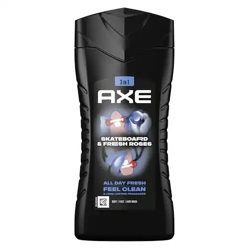 Axe 3-in-1 Duschgel und Shampoo Skateboard und Fresh Roses 250 ml