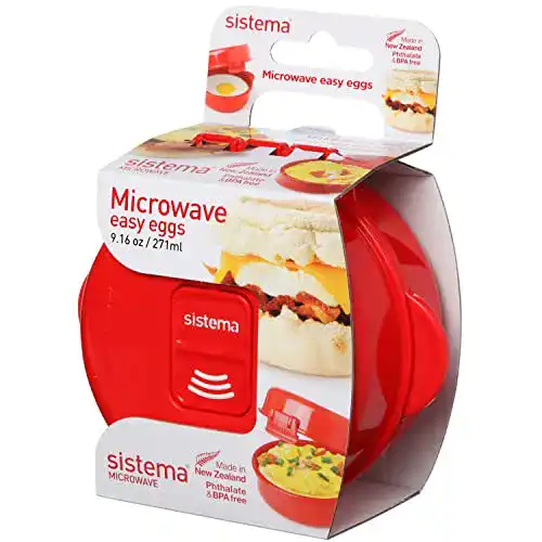 Eierkocher für die Mikrowelle von Sistema Microwave Easy Eggs