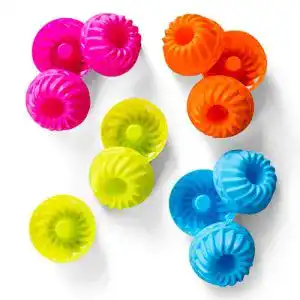 Mini Gugelhupfformen aus Silikon – 12 Teile für vielseitige Backideen