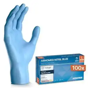 Arnomed Nitril Einweghandschuhe Größe L, 100 Stück pro Box