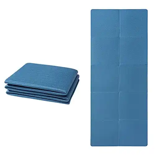 Klappbare Reise-Yogamatte Good Nite rutschfest und tragbar
