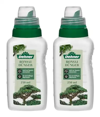 Bonsai-Dünger Dehner Bonsaidünger, flüssig, 2 x 250 ml