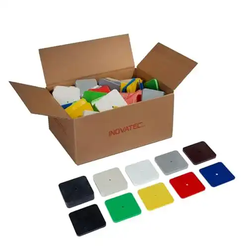 Unterlegplatten von INOVATEC GmbH in verschiedenen Größen aus Kunststoff