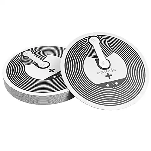 NFC-Sticker Mmtrade 10 selbstklebende NFC Tag Sticker 888 Bytes